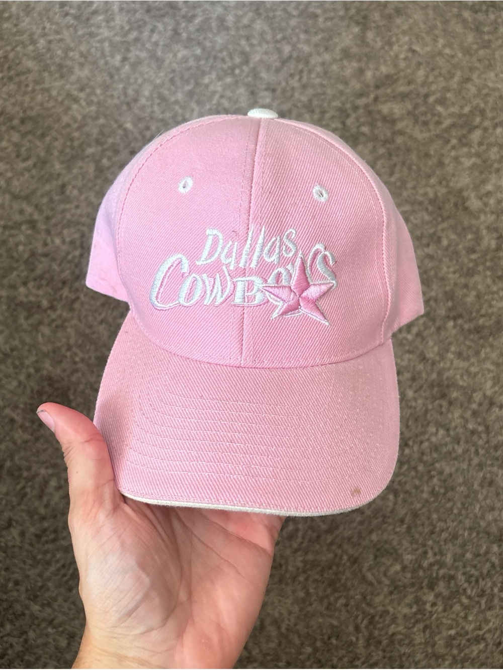Dallas Cowboys Pink Baseball Cap